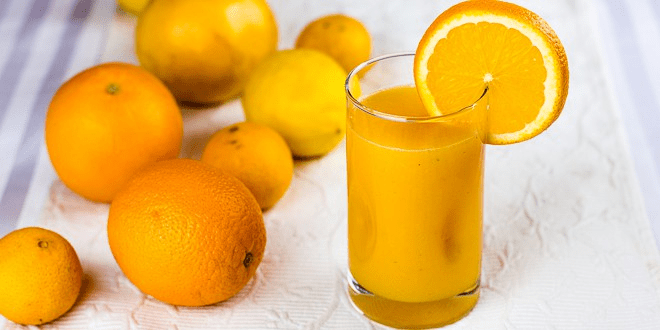 Lựa chọn nước cam thay vì các loại nước uống khác trong các bữa ăn để giúp giảm cân