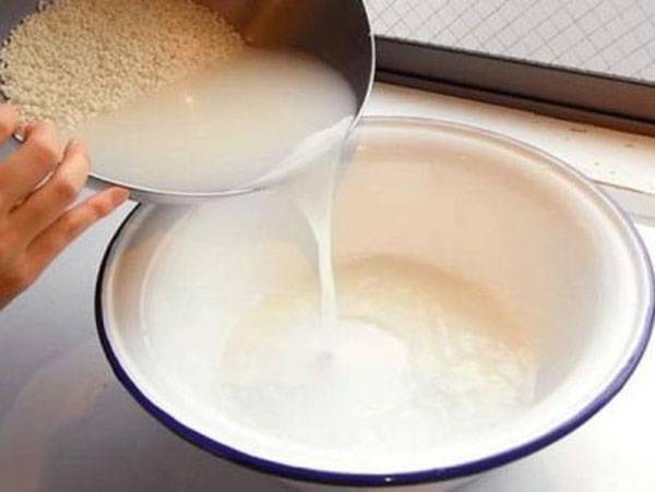Nước vo gạo được ứng dụng nhiều trong làm đẹp 