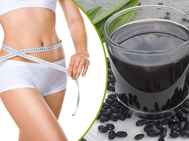 Uống nước đậu đen có giảm cân hiệu quả không?