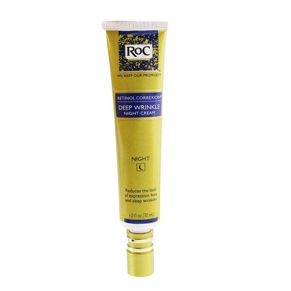 RoC Retinol Correxion Deep Wrinkle Night Cream dòng kem xóa nhăn hàng đầu mang thương hiệu của Pháp