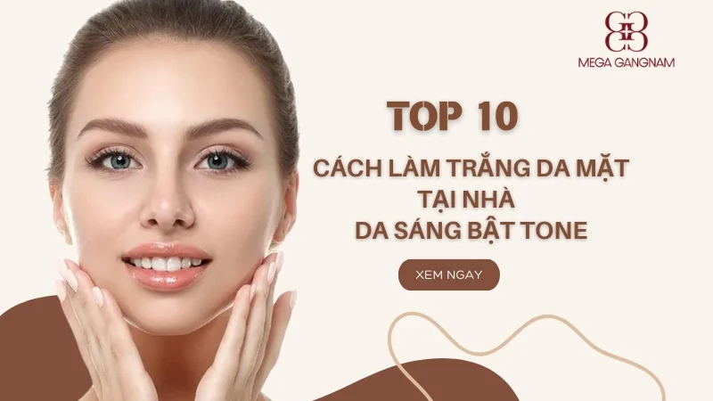 10 Cách làm trắng da mặt tại nhà da sáng bật tone