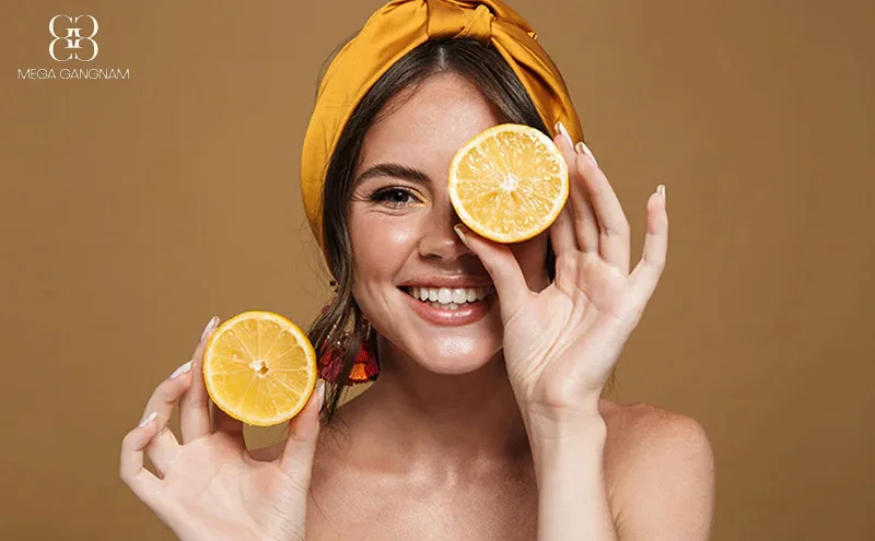 Cách làm da trắng sáng với chanh chứa thành phần nổi bật vitamin C 