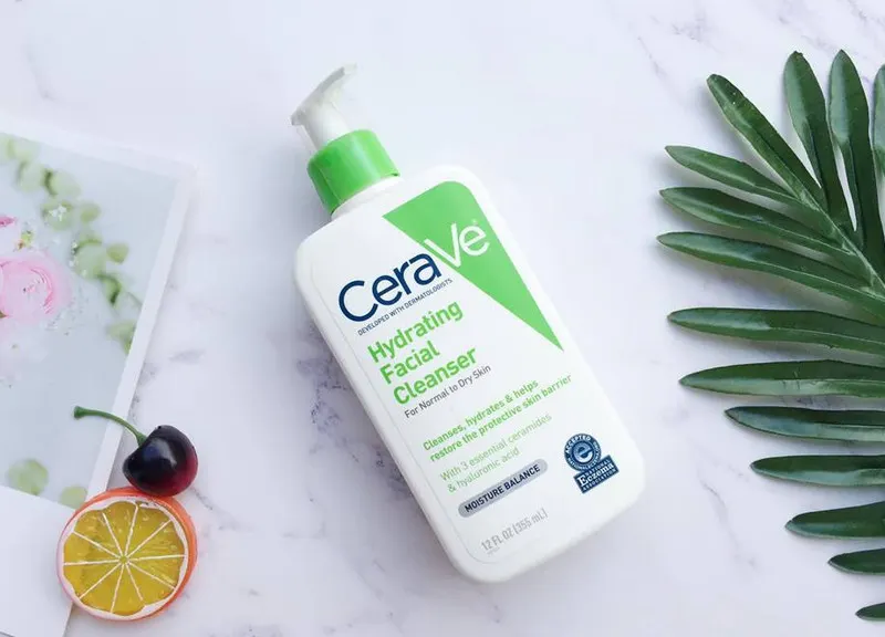 Sữa rửa mặt dành cho da khô Cerave Hydrating Facial Cleanser