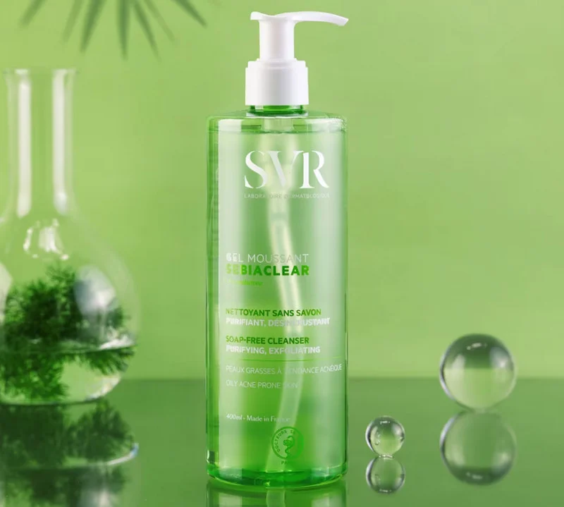 SVR Sebiaclear Gel Moussant làm sạch da dịu nhẹ 