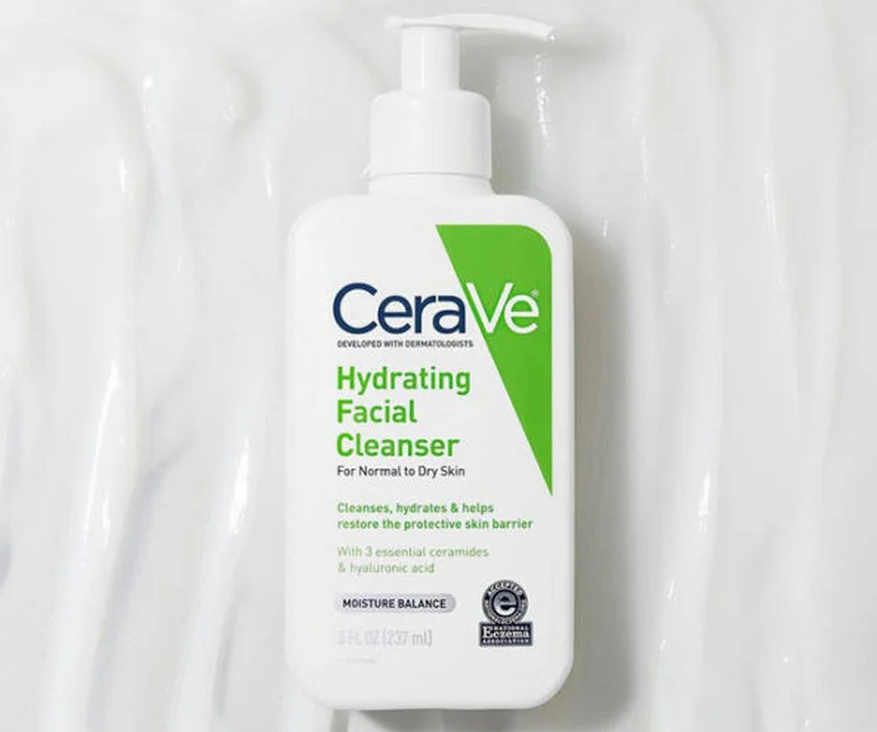 Sữa rửa mặt Cerave Hydrating Facial Cleanser cho da nhạy cảm