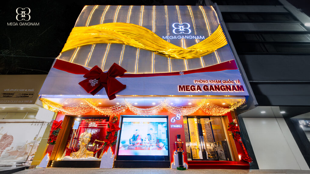 Mega Gangnam kiến tạo không gian Giáng sinh xa hoa mang đến trải nghiệm làm đẹp khó quên