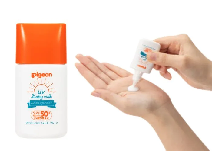 Kem chống nắng cho bé Pigeon SPF50 PA+++