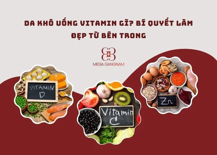 Da khô uống vitamin gì?