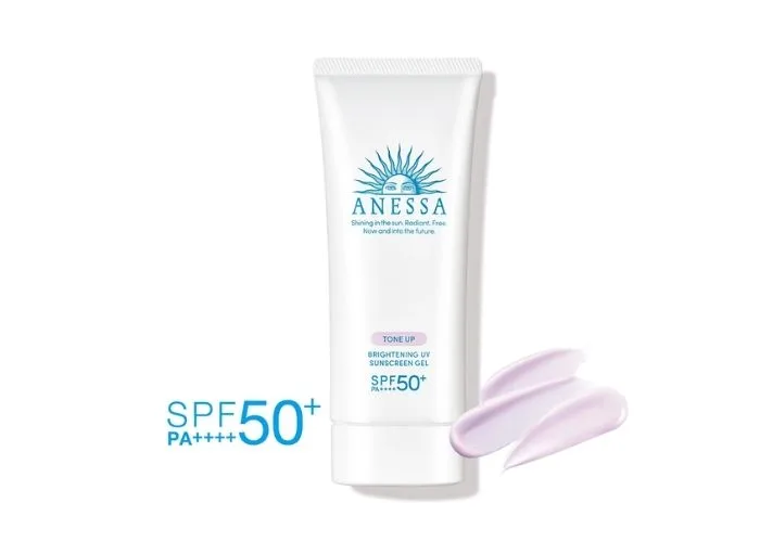 Kem chống nắng cho da mụn khô Anessa Whitening UV Sunscreen Gel