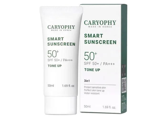 Kem chống nắng nâng tone da Caryophy Smart Sunscreen Tone Up