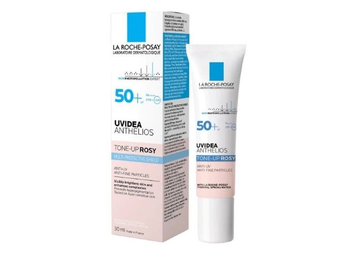 em chống nắng La Roche-Posay Uvidea Anthelios Tone-Up Rosy