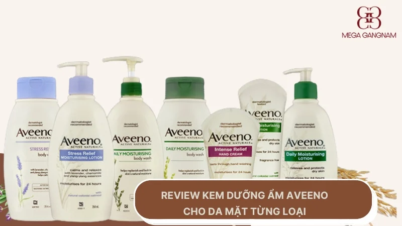 Review từng kem dưỡng ẩm Aveeno cho da mặt nên mua