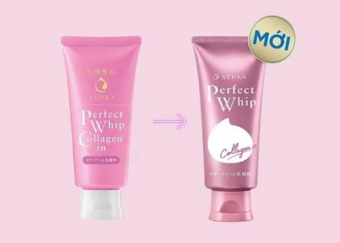 Sữa rửa mặt cho da thường giá rẻ Senka Perfect Whip 