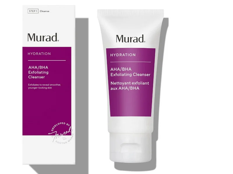 Murad AHA/BHA Exfoliating Cleanser hỗ trợ se khít lỗ chân lông 