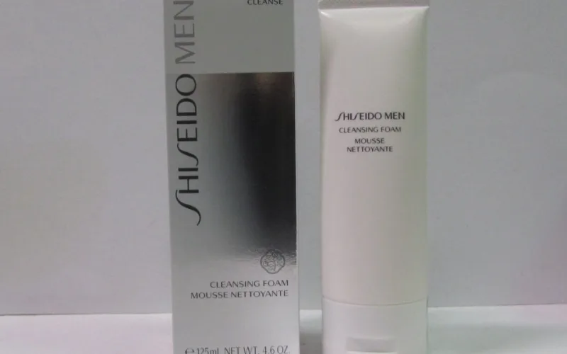 Shiseido Men Cleansing Foam dưỡng trắng, cải thiện kết cấu, chống lão hóa da cho nam