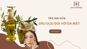 Đâu là tác hại của dầu oliu với da mặt?