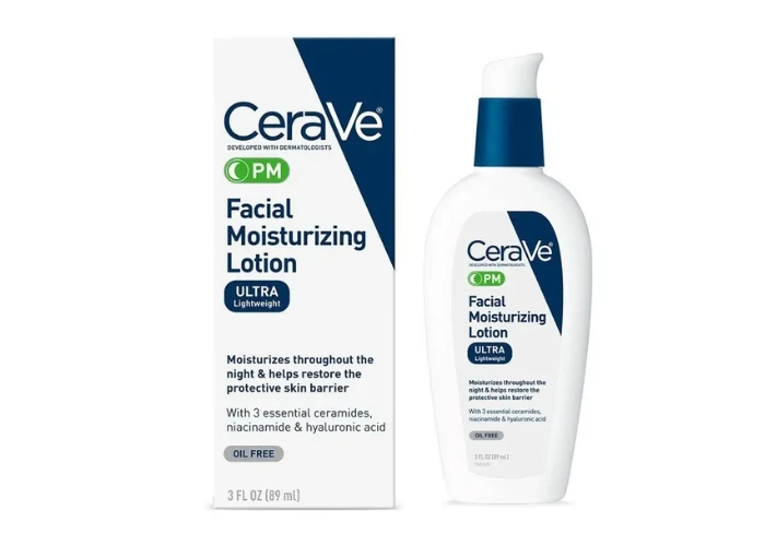 Kem dưỡng trắng da mặt cho da dầu ban đêm Cerave Facial Moisturizing Lotion PM