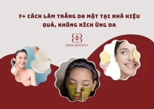 7+ cách làm trắng da mặt tại nhà hiệu quả, không kích ứng da