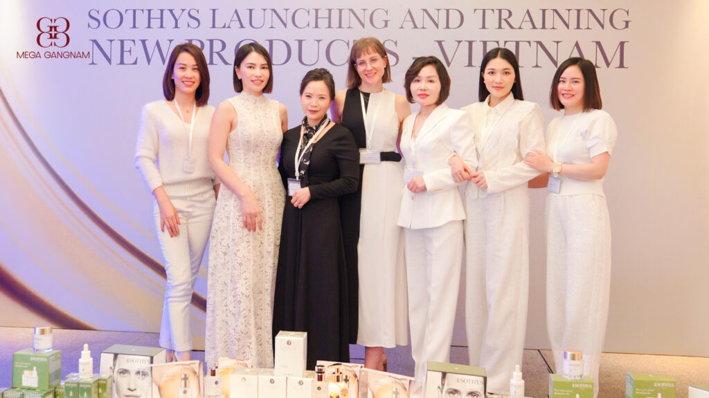 MEGA GANGNAM THAM DỰ HỘI THẢO CỦA SOTHYS PARIS, CẬP NHẬT CÔNG NGHỆ CHĂM SÓC DA TIÊN TIẾN TỪ PHÁP